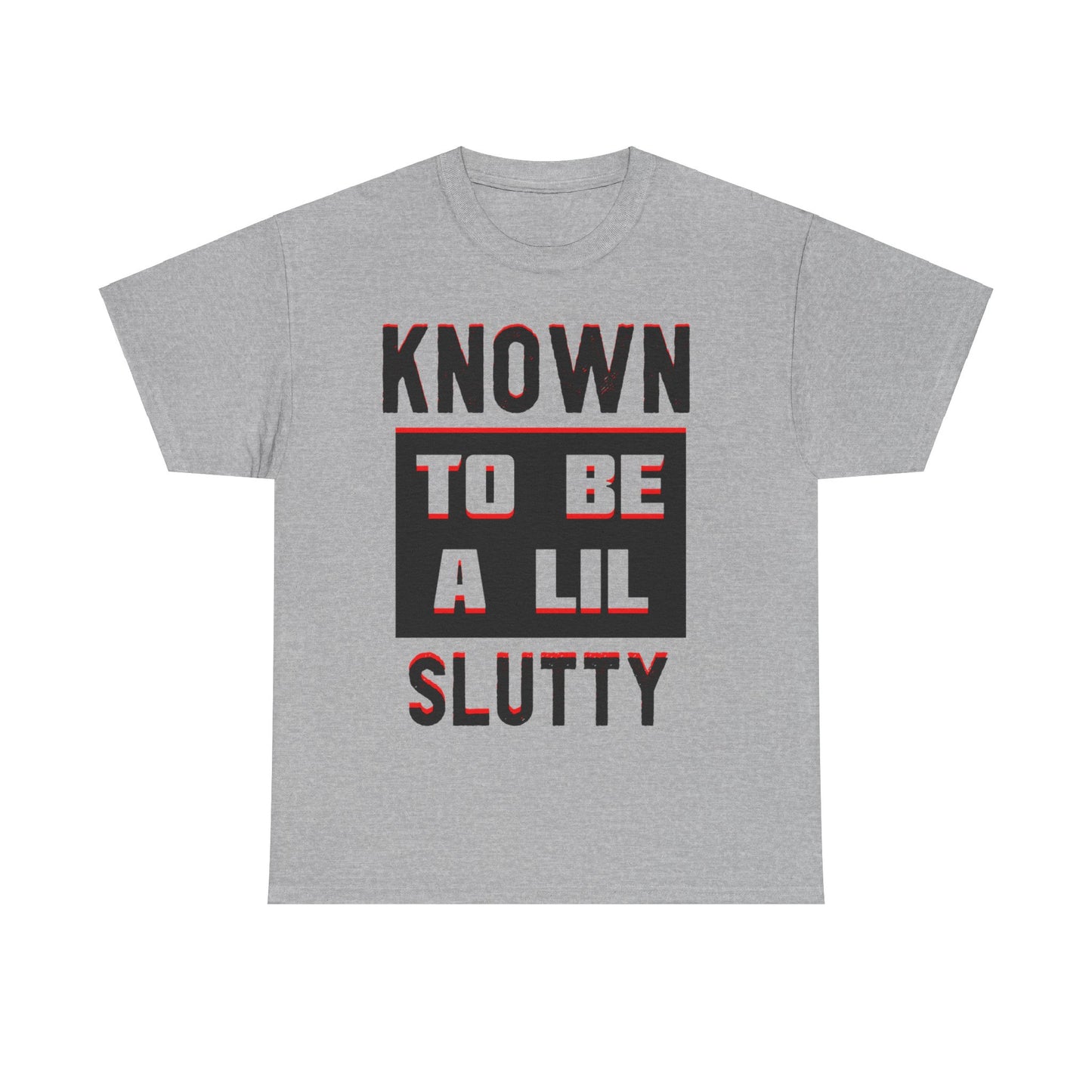 Slutty Heavy Cotton Tee