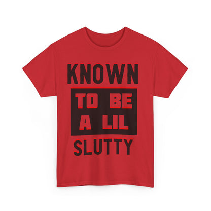 Slutty Heavy Cotton Tee