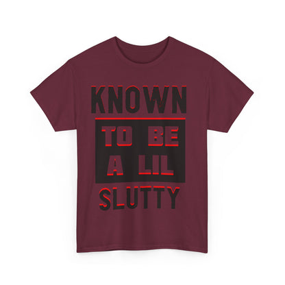 Slutty Heavy Cotton Tee