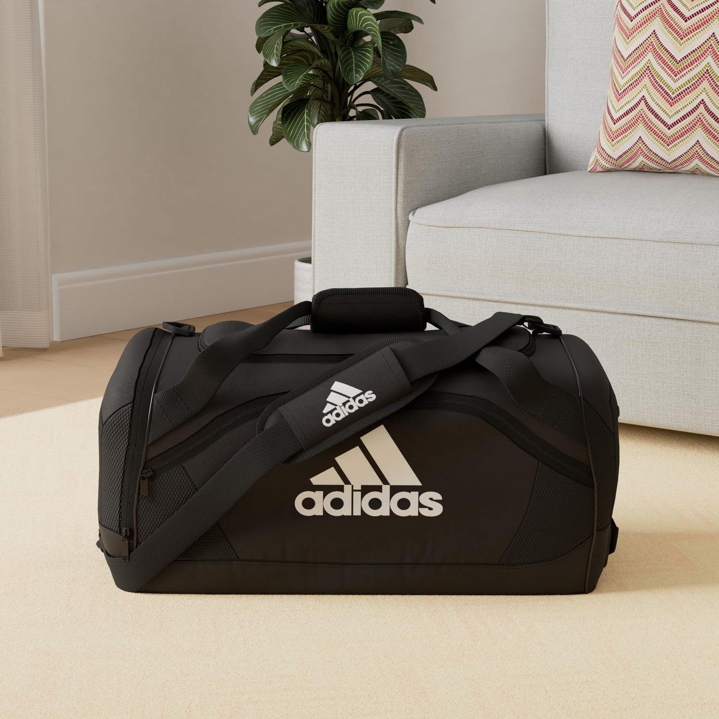 adidas Team Issue 2 Medium Duffel Bag Team Orange, One Size